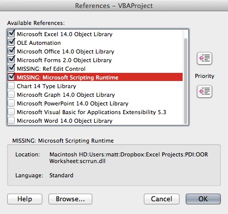 excel 2008 for mac cannot store vba or excel 4.0